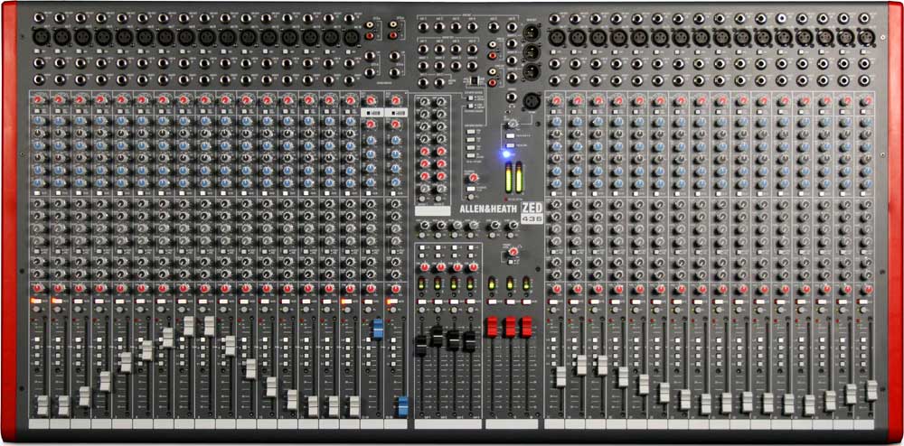 Mixing Console with USB Port, 32 Mic/Line Inputs, 2 Stereo Line Inputs, 4 Bus, SONAR LE Software