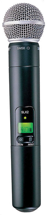 Wireless Handheld Transmitter with SM58 Microphone Cartridge
