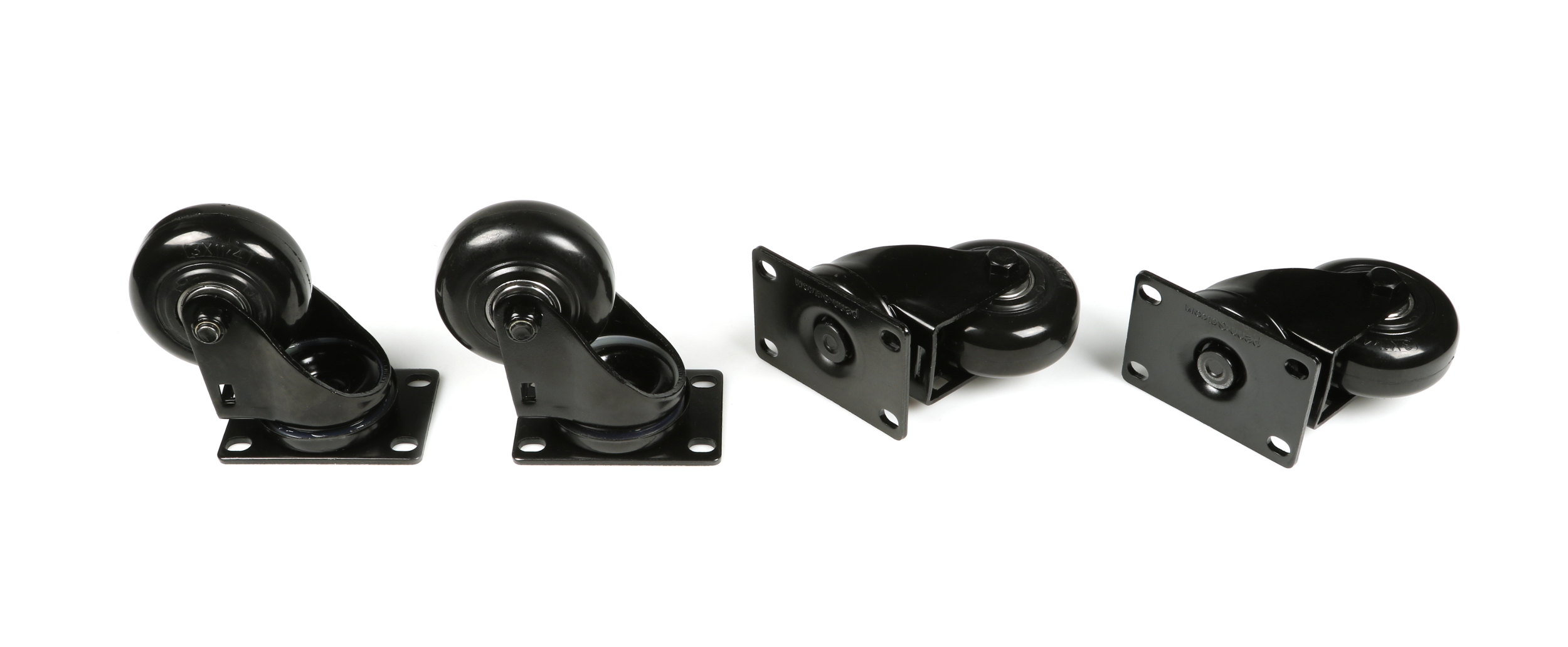 3" Caster Wheels (4-Pack) 76mm x 44mm Bolt Pattern