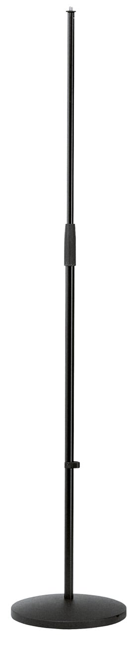 Microphone Stand with Cast Iron Base, Black