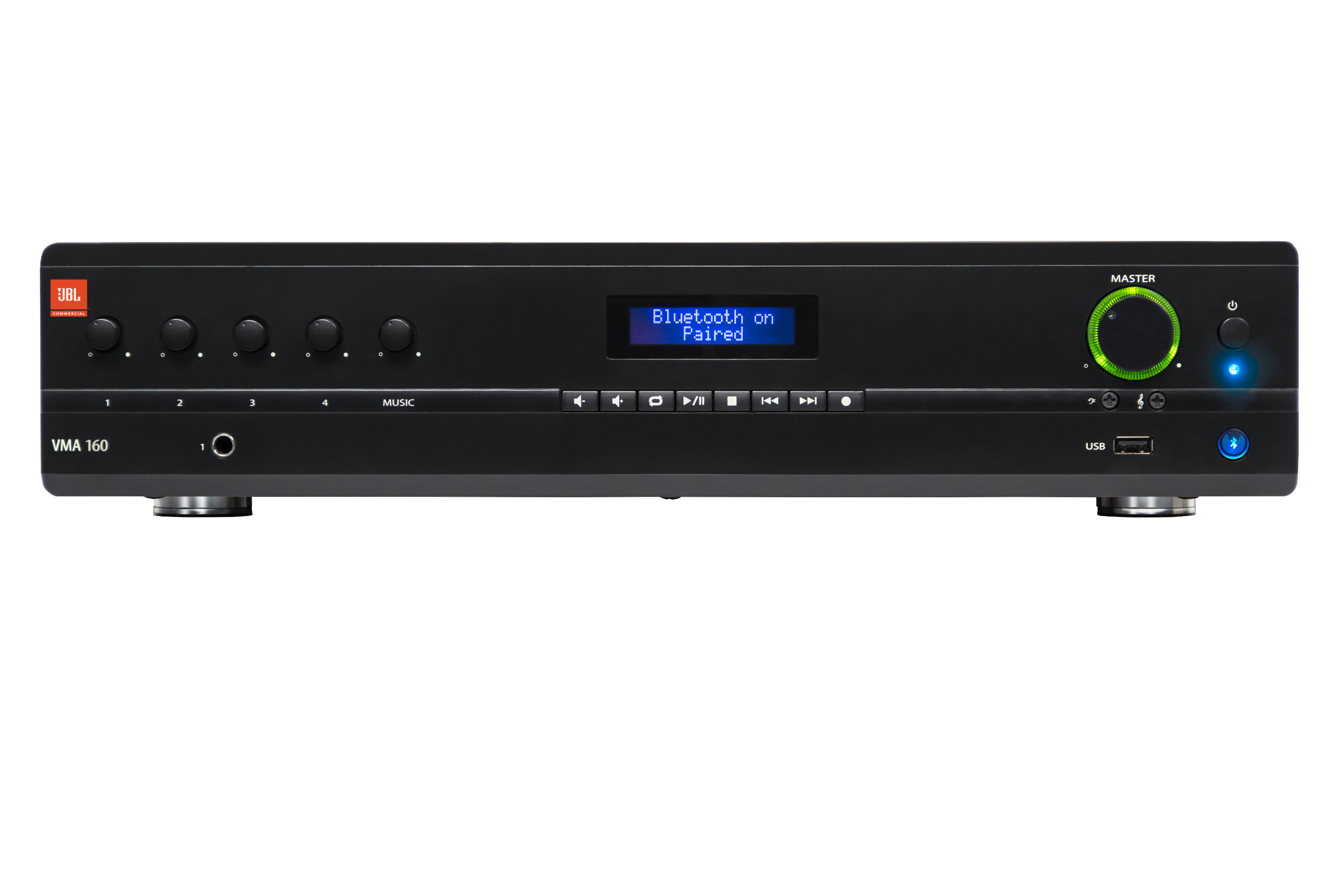 Mixer/Amplifier with (5) Input and (1) Output of 60-Watts