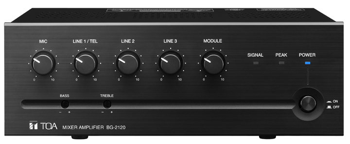 60W 5-Input Mixer/Amplifier
