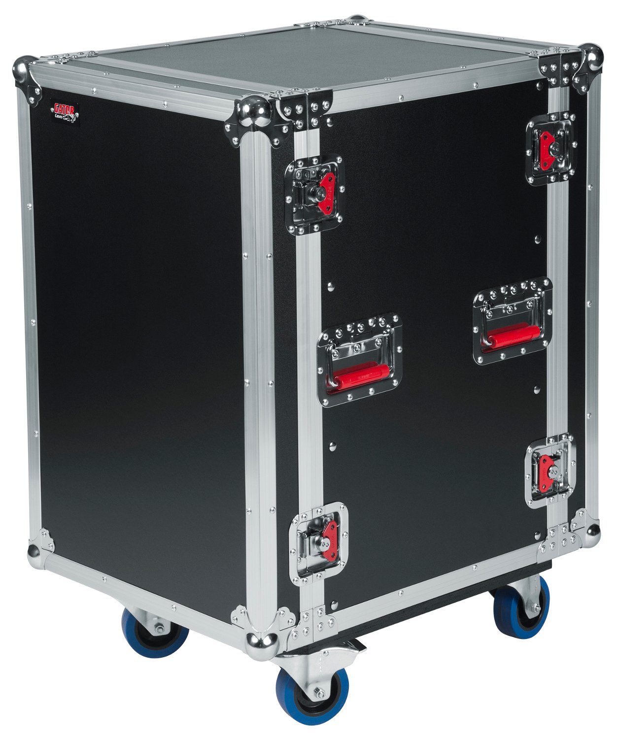 14RU ATA Style Rack Case with Locking Caster Board