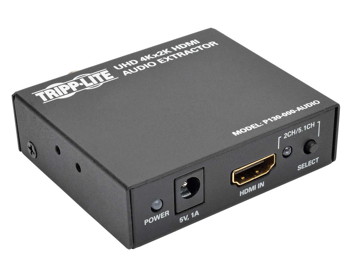 UHD 4Kx2K HDMI Audio De-Embedder Extracter