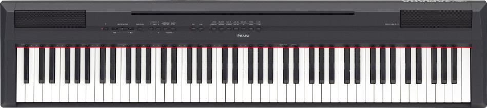 88-Key Digital Piano in Black