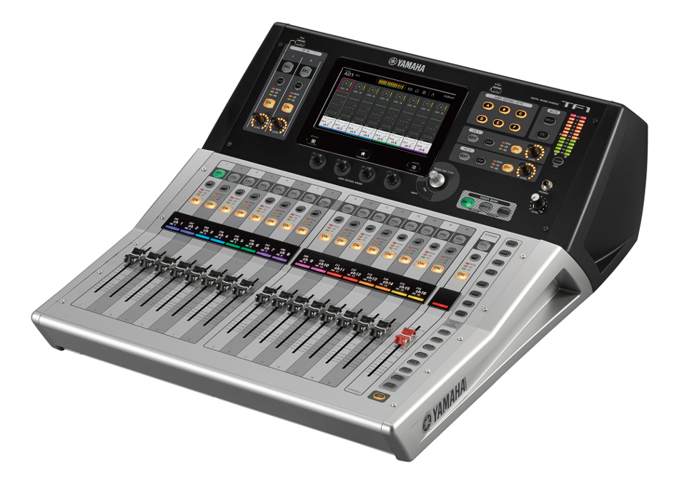 Digital Mixing Console with 17 Motorized Faders and 16 XLR-1/4" Combo Inputs
