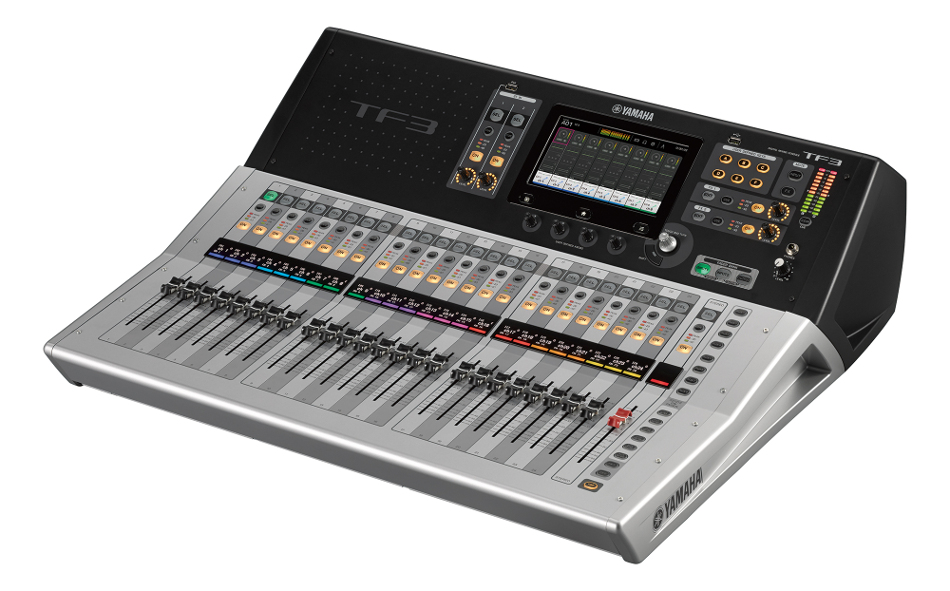 Digital Mixing Console with 25 Motorized Faders and 24 XLR-1/4" Combo Inputs