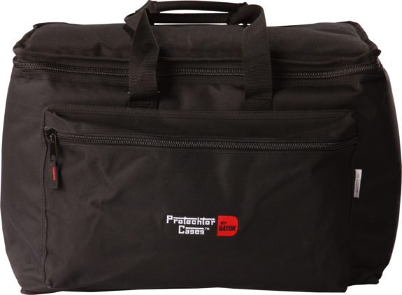 Par Can Light Bag with Hook & Loop Adjustable Dividers
