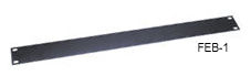 6 Space 10.5" Econo Blank Rack Panel-Flat