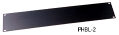 12-Pack of PHBL2, 2-space 3.5" flat rack panels