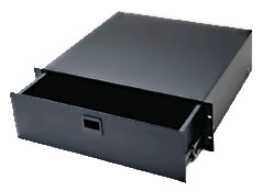 3 Sace 5.25" Textured Rack Drawer W/Lock