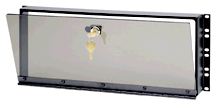 Hinged Plexiglas Security Cover 3-space 5.25"
