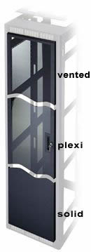 Plexi Front Door for 12-Space Rack