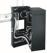 24-space 42", 17" deep, Sectional Wall Rack