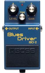 boss bd2 blues driver overdrive distortion pedal