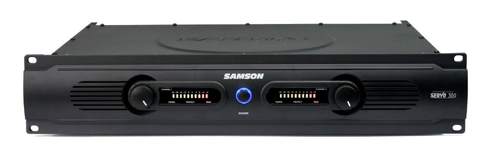 Stereo Power Amplifier, 150 Watts Per Channel at 4 Ohms