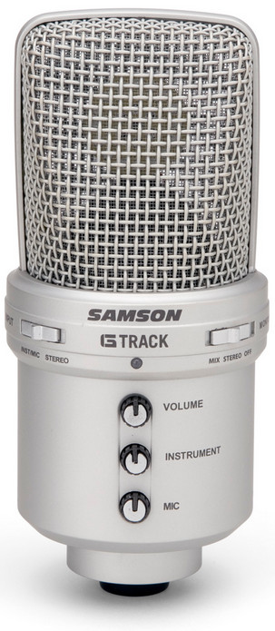 USB Condenser Microphone with Audio Interface
