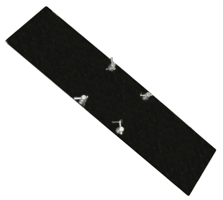 1x4 ft. Steel Base Plate