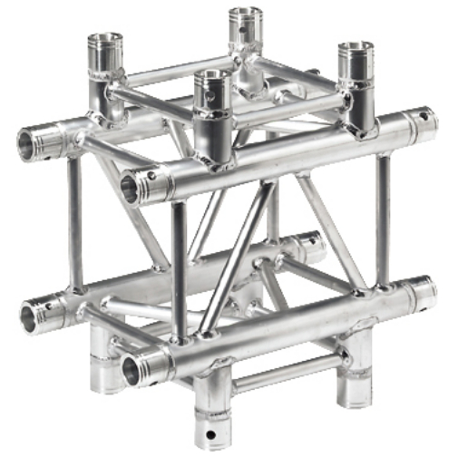 1.64 ft. 4-Way Cross Square Truss Junction