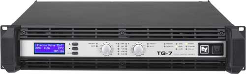 Power Amplifier, Touring Grade, Class H, 2 x 2500W @ 4 ohms continuous