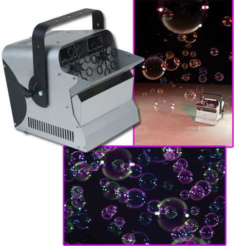 Bubble Machine with Dual Fan and FREE 5 Liters of Bubble Fluid