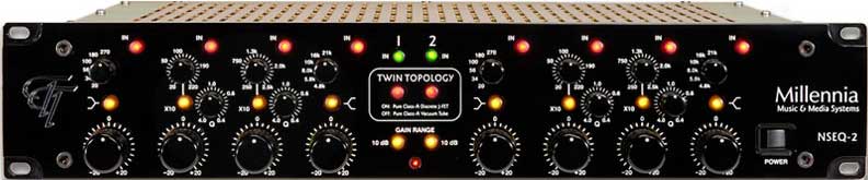 Tube Parametric Equalizer, Two Channel