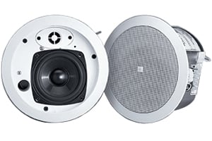 4" Ceiling Speaker with Transformer for 70V/100V Systems in White