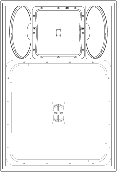 Dual 12' 3-Way Full Range Speaker with 90º x 50º Coverage
