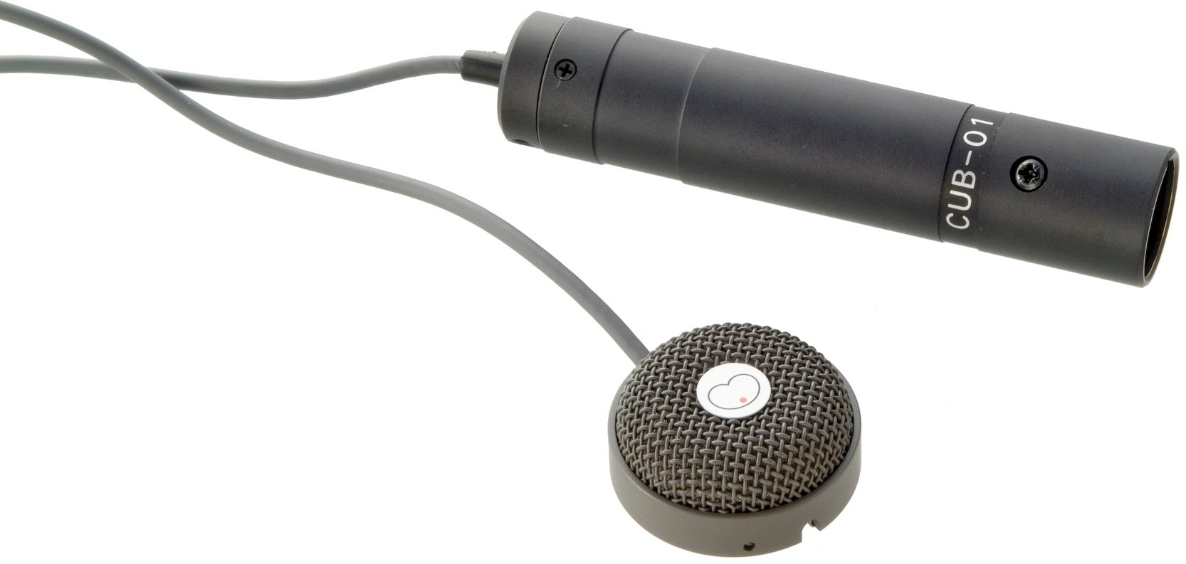 Cardioid Boundary Microphone with XLR Connector in Gray