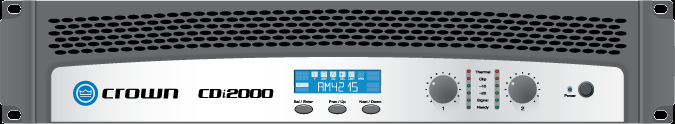 Dual Channel 800W @ 4 ohms Power Amplifier