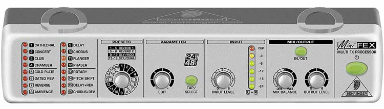 24-Bit Stereo Multi-FX Processor