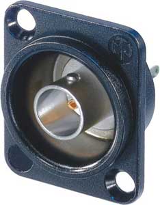 BNC Jack, D Series, Isolated