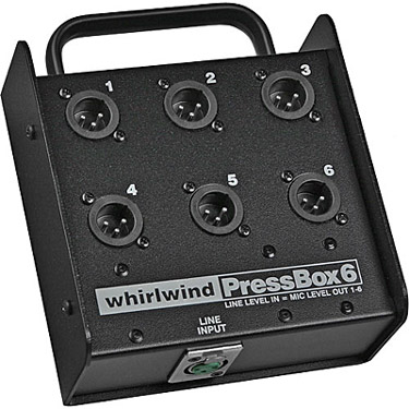 1 In x 6 Out Press Box
