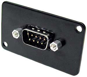 Connectrix Series 9-Pin Male D-Sub to Solder Cups Connector
