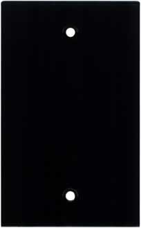 Aluminum Wall Panel, Blank, Black