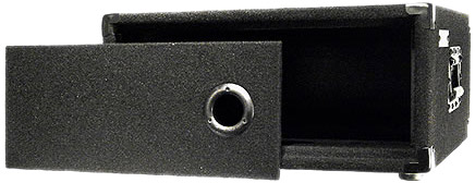 Carpeted Econo Rack, 4 RU, 17" Depth