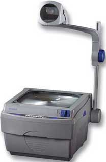 Lightweight Tabletop Overhead Projector