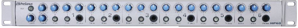 6-Channel Headphone Amplification System