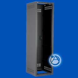 Floor Rack, Adjustable Rails, 44RU, 25.5" Deep