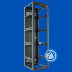 Floor Rack, 25.5" Deep Welded Cabinets, 35RU