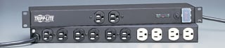 1U, 15 amp Rackmount, 12 outlt