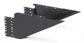 Shelf Brackets 18"D Black