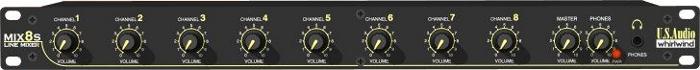 Mixer 8chl Stereo