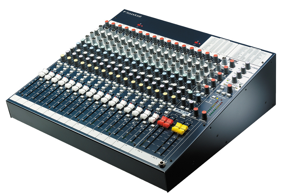 16-Channel Compact Mixer with Onboard Lexicon Effects Processor