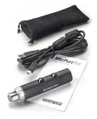 USB Microphone Preamp, 24-bit/96kHz, 48V Phantom Power