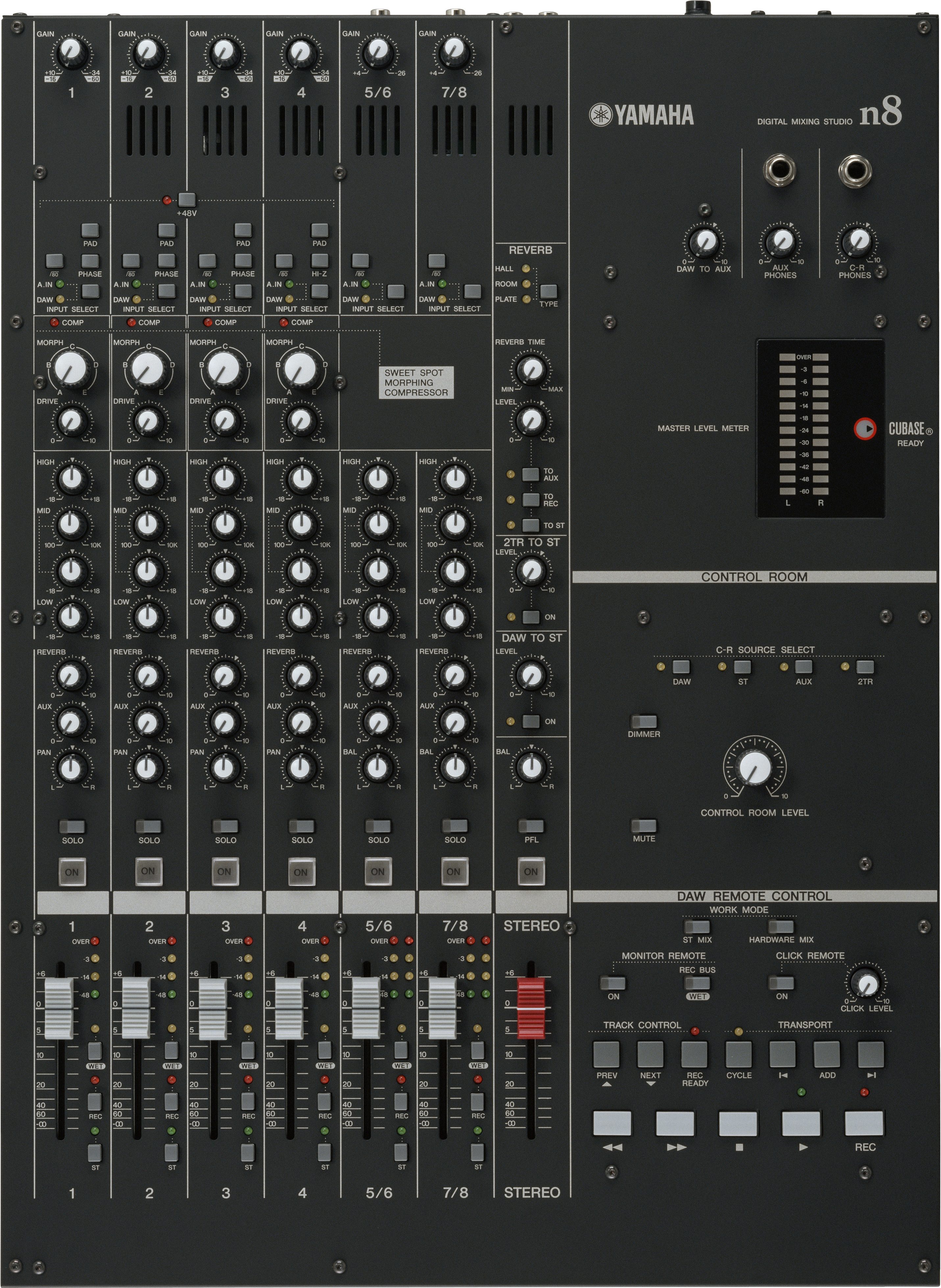 Mixer 8ch 4 Mic 2 Stereo Line Input