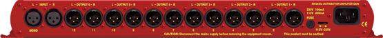 Dist. Amp, 2x6 or 1x12 w/Gain