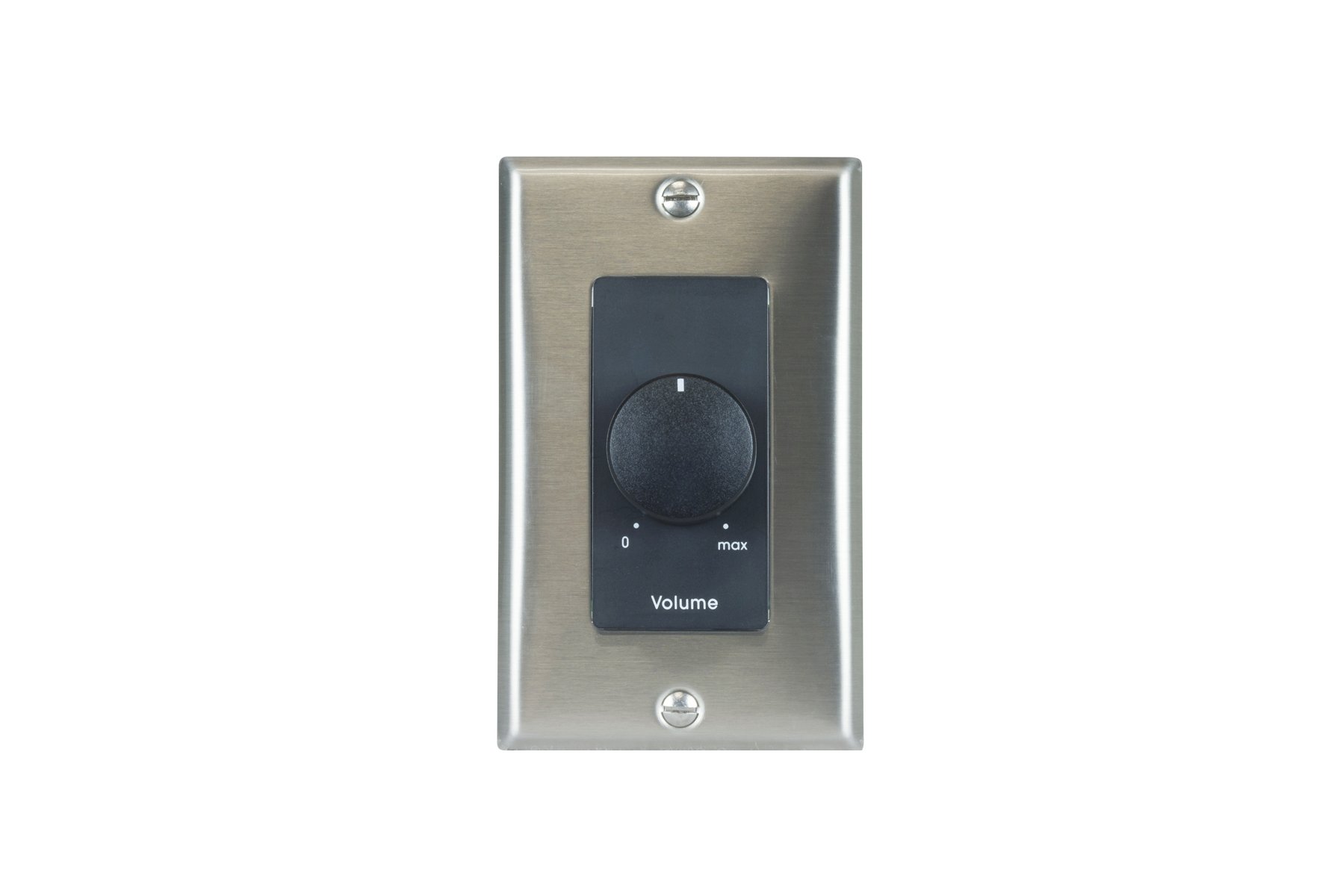 Attenuator 25w SS Plate BlkKnb