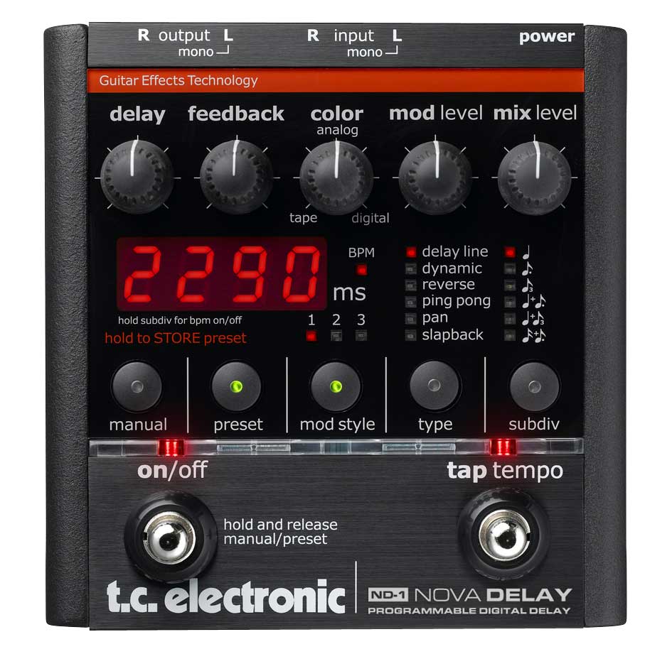 Delay Effects Pedal