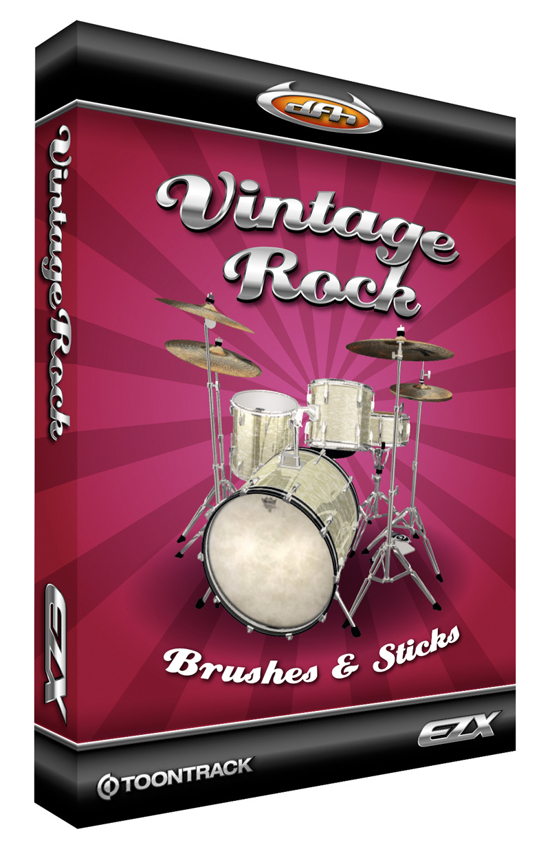 Vintage Rock Expansion for EZdrummer/Superior Drummer
